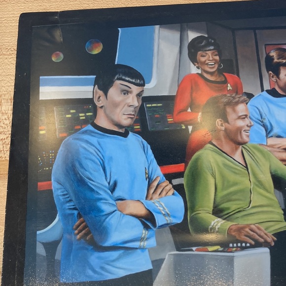 SIGNED Fine Art Print/Poster of “Comic Relief” Star Trek - Picture 5 of 5